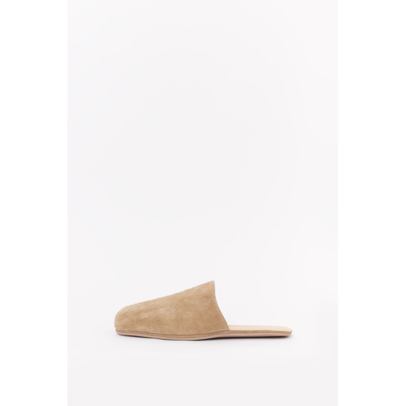 OUR LEGACY CEDAR SPECKLED SUEDE CIGARR SLIPPERS